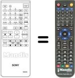 Replacement remote control Sony KV-21 XRU