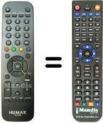 Replacement remote control RM-G08