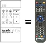 Replacement remote control RMC-862