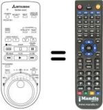 Replacement remote control RM M34-42401