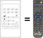 Replacement remote control RRMCG 0063