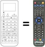 Replacement remote control RRMCG 0552 CESA