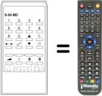 Replacement remote control PL 200