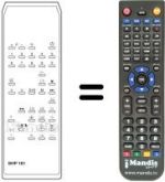Replacement remote control SHP 101