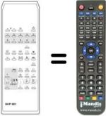 Replacement remote control SHP 401