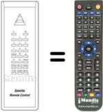 Replacement remote control SP 699061