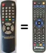 Replacement remote control AA59-10129C