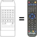 Replacement remote control T 819