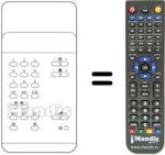 Replacement remote control TC 110