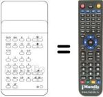Replacement remote control TC 111