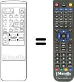 Replacement remote control Hinari CT 20R (ver. 1)