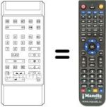 Replacement remote control Imperial VECTRA 28 BF 95
