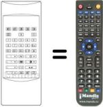 Replacement remote control Imperial INDA 70 D 75