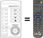 Replacement remote control 583.236