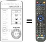 Replacement remote control 583.254