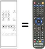 Replacement remote control TM 20 A