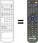 Replacement remote control 100706100