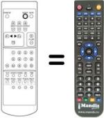 Replacement remote control 1007062000