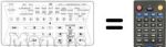 Replacement remote control V 1705 C