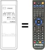 Replacement remote control VCP 600