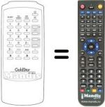 Replacement remote control VS 101 S