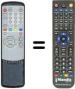 Replacement remote control TAHNON ADP-1000