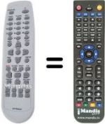 Replacement remote control Daewoo DR 4705 B