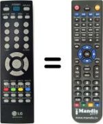 Replacement remote control LG M 1921 A