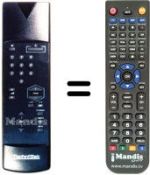 Replacement remote control Technisat VC 3004