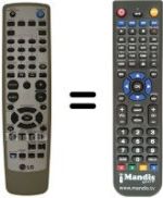 Replacement remote control LG LH 6231 P