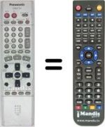 Replacement remote control National DMRE-50