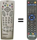 Replacement remote control Hifivox DTH 6000