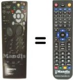 Replacement remote control Hifivox DTH 3300