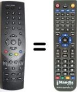 Replacement remote control Humax HDCI-5000