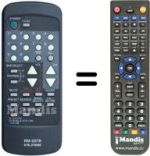 Replacement remote control Orion 076L078090