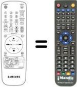 Replacement remote control Samsung SV600XH