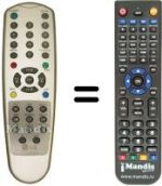 Replacement remote control LG 15LA32