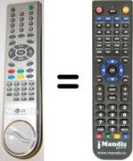 Gleichwertige Fernbedienung LG RE49NZ21RB