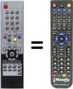 Replacement remote control RCL-06