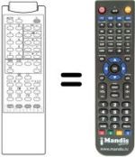 Replacement remote control Samsung CX532WT