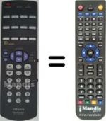 Replacement remote control Hitachi 60SX8B