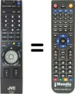 Replacement remote control JVC LT-32DE9BU