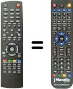 Replacement remote control Haier LT32M1