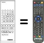 Replacement remote control Orion 7028 / 6325