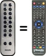 Replacement remote control Philips 996510005594