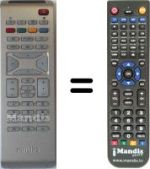 Replacement remote control Philips 313923811771