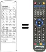 Replacement remote control RC47 MONO