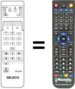 Replacement remote control RC1250