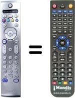 Replacement remote control Philips RC4303 / 01