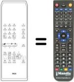Gleichwertige Fernbedienung RC5